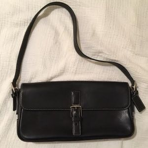 Vintage Coach 7784 baguette shoulder bag purse 90s